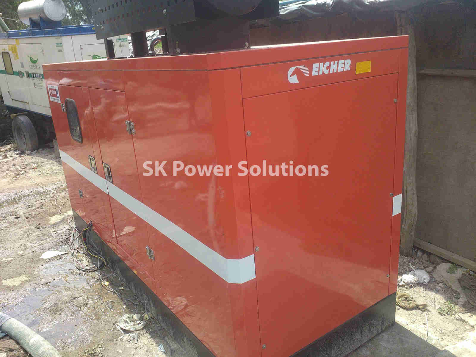 Work Four Which is in Faridabad. Where we provide Diesel Generator Rental